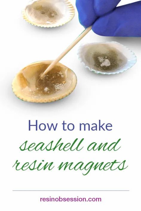 How to make seashell and resin magnets.  Turn beach seashells into refrigerator decorations. . . . . #resin #resinobsession #resincrafts #beachcrafts Resin Crafts Seashells, Resin With Sea Shells, Hygge Hobbies, Epoxy Resin Seashells, Ocean-inspired Shell For Beach Season Gift, Seashell Resin, Beach Keepsakes, Snail Shell In Resin, Resin Magnets