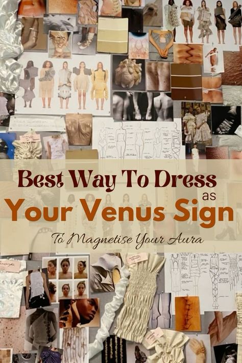 astrology signs 2024 How To Dress Like Your Venus Sign Aquarius, Venus In Libra Style Outfits, Sagittarius Venus Aesthetic Outfits, Venus Sign Leo Style, Venus Sign Taurus Style, Sag Venus Style, Venus In Sagittarius Style Women, Libra Rising Style Outfits, Libra Venus Fashion