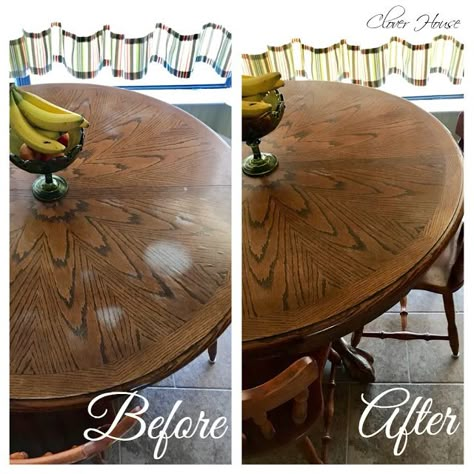 Raw Wood Furniture, Hardwood Floor Cleaner, House Before And After, Cleaning Painted Walls, Wood Repair, Glass Cooktop, Deep Cleaning Tips, White Heat, Cleaning Tricks