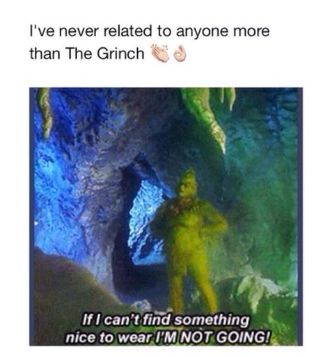 IM NOT GOING Funny Christmas Memes, Grinch Memes, Christmas Memes Funny, Der Grinch, Grinch Quotes, Christmas Memes, Heck Yeah, Jim Carrey, Christmas Movie