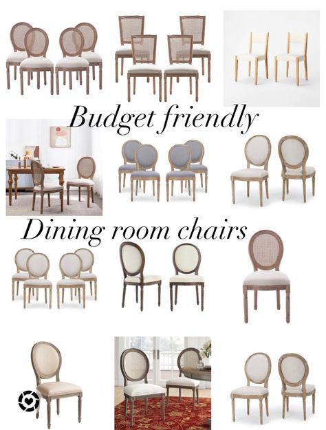 French Country Farmhouse Dining Chairs, French Country Round Kitchen Table, Louis Dining Chairs, Round Back Chairs Dining Rooms, Upholstered Dining Room Chairs Ideas, Louis Chairs Dining Room, French Dining Chairs Upholstered, King Louis Chair Dining Room, Louis Xvi Dining Chairs