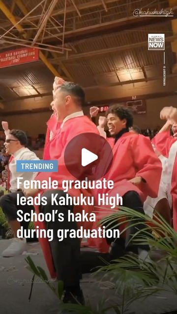 Hawaii News Now on Instagram: "High schools have their graduation traditions, like performing a class song and wrapping up the ceremony with the alma mater.

At Kahuku High School’s graduation, performing the haka is a tradition, but this year’s performance was a special one.

For the first time, the haka was led by a female graduate.

That’s Alesha Galeai. She said she learned this version of the haka the day of graduation.

So awesome! And congratulations to these graduates!

#HNN" Graduation Traditions, What Is Culture, High Schools, Special One, Alma Mater, A Class, She Said, High School, Hawaii