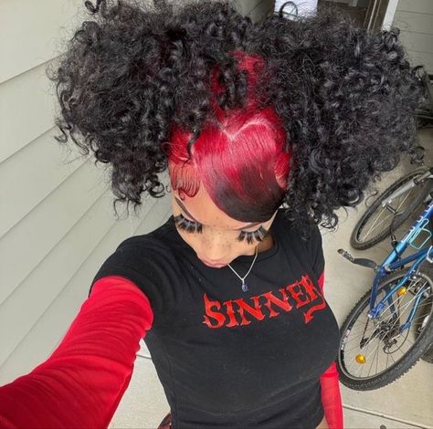 Red Roots Hair, Wigs Edges, Hair Protective Hairstyles, Locs Wigs, Getting My Hair Done, Natural Hair Bun, Hair Bun Styles, Red Roots, Natural Hair Hairstyles