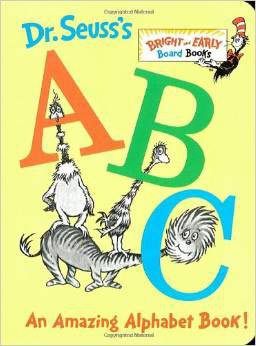 Dr. Seuss's ABC Mind Reading Tricks, Dr Seuss Books, Alphabet Board, Colorful Characters, Smoothie Healthy, Beginner Books, Letter Of The Week, Abc Book, Alphabet Book