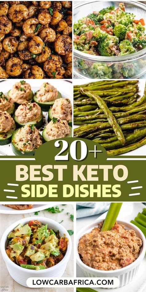 Discover a variety of the Best Keto Side Dishes to complement your low-carb meals. From crisp salads to flavorful veggie options, these sides are the perfect companions for your main course. Elevate your keto dining experience with these tasty accompaniments. #KetoSides #LowCarbDiet #SideDishIdeas Keto Mashed Cauliflower, Veggie Options, Low Carb Holiday Recipes, Easy Asparagus Recipes, Broccoli Side Dish, Keto Holiday Recipes, Keto Sides, Side Dishes For Chicken, Keto Side