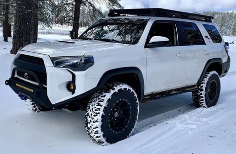 Toyota 4Runner Modded 4runner, Four Runner Aesthetic, Four Runner Toyota, 4 Runner Aesthetic, White 4runner Blacked Out, Toyota Four Runner, 4 Runner Toyota, Four Runner, Toyota 4runner Trd