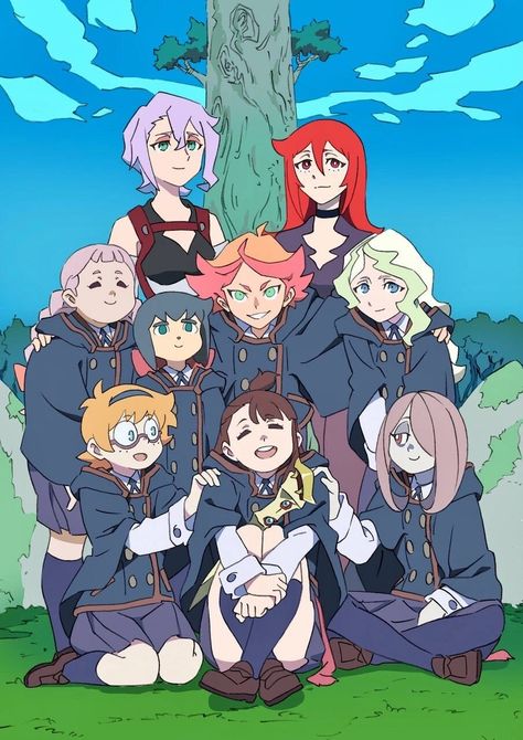 My Little Witch Academia, Little Witch Academia, Anime Witch, Academia Wallpaper, Mahō Shōjo, Witch Academia, Anime Fandom, Squad Goals, Fire Emblem