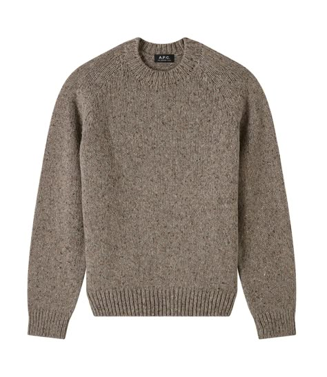 Men's Knitwear - Cardigans, Sweaters & More | A.P.C. Ready-to-Wear Mens Knit Sweater, Classy Streetwear, Fashion French, Baggy Sweaters, Men's Knitwear, Wishlist Ideas, White Shirts Women, Men Stylish Dress, Guys Clothing Styles