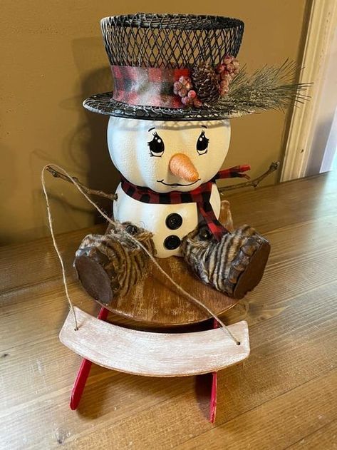 Dollar Tree Christmas Snowman, Dollar Tree Ice Skates Craft, Snowman Made From Dollar Tree Pumpkin, Paint Nose, Dollar Tree Snowman Hat, Wire Snowman From Dollar Tree, Wire Basket Snowman Hat, Dollar Tree Fish Bowl Snowman, Dollar Tree Snowman Wire Frame