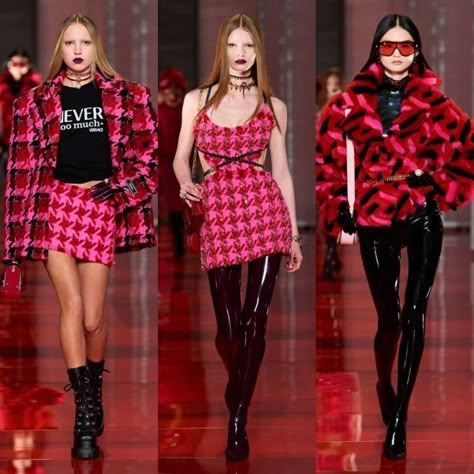 Versace Fall Winter 2022, Casual Club Outfits, Fw 2022, Outfit Informal, Runway Fashion Couture, Versace Fashion, Winter Trends, Winter 2022, Kpop Fashion Outfits