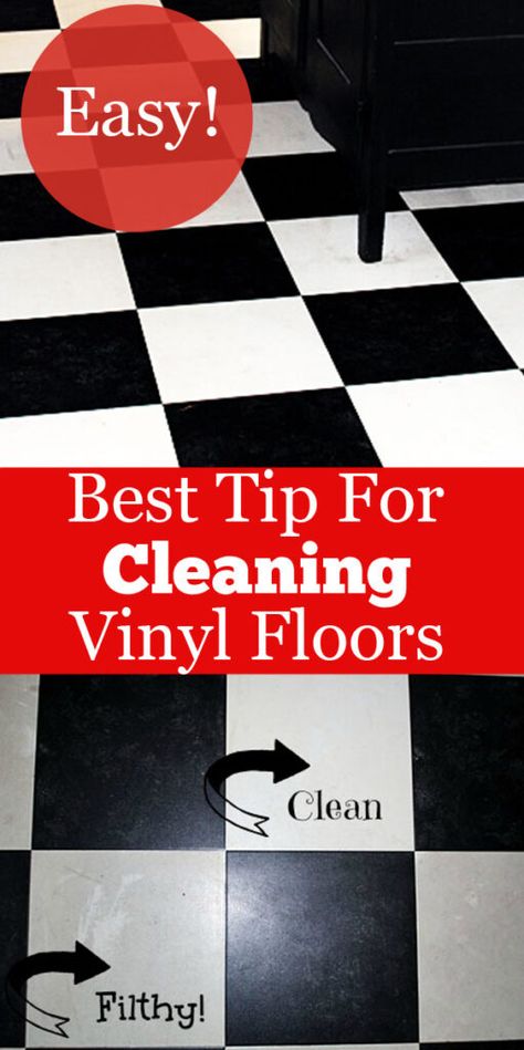 Vinyl Floor Cleaner Diy, Clean Vinyl Floors, Vinyl Floor Cleaner, Vinyl Tile Flooring Kitchen, Clean Linoleum Floors, How To Clean Kitchen, Floor Cleaning Hacks, Homemade Floor Cleaners, White Vinyl Flooring