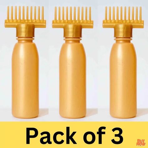 Hey come check out this great beauty product! Product Name: Pack of 3 Hair oil applicator comb bottle | Best professional hair oil applicator bottle with comb | 130 ml Product Price: Rs.400 Discount Price: Rs.189 | https://s.daraz.pk/s.nwNB?cc #onlinemartbyaf Applicator Bottle, Professional Hair, Health And Beauty Tips, Discount Price, Oil Bottle, Beauty Product, Professional Hairstyles, Hair Oil, Beauty Tips