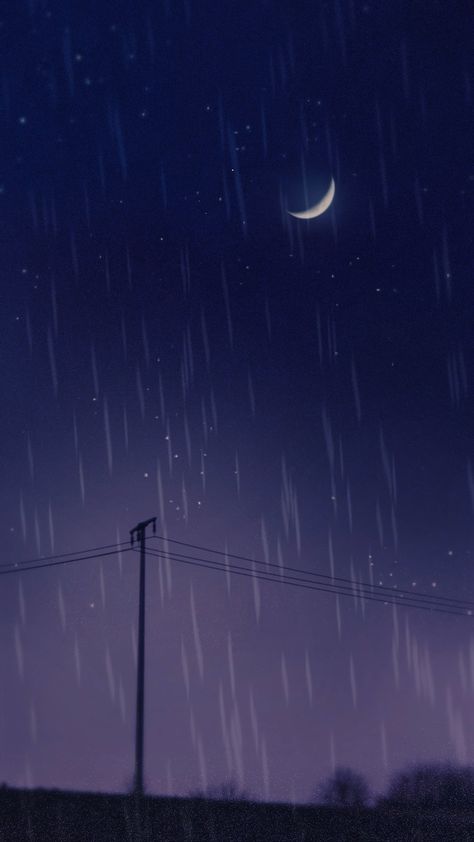 Purple Tiktok, Aesthetic Rain, Rainy Wallpaper, Rain Sounds For Sleeping, Cool Galaxy Wallpapers, Rain Sounds, Rain Wallpapers, Night Rain, Night Sky Wallpaper