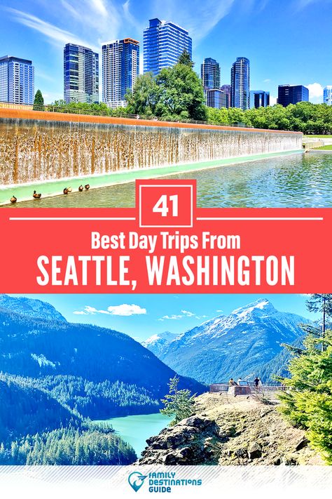 Want ideas for a day trip from Seattle, WA? We’re FamilyDestinationsGuide, and we’re here to help: From exciting activities to scenic places to visit, discover the BEST day trips from Seattle - so you get memories that last a lifetime! #seattle #seattletrip #daytripsfromseattle #seattledaytrips #seattlevacation Day Trips From Seattle, Seattle Vacation, Washington Vacation, Pacific Northwest Travel, Scenic Places, Visit Seattle, Vashon Island, Living History Museum, Travel Inspiration Destinations