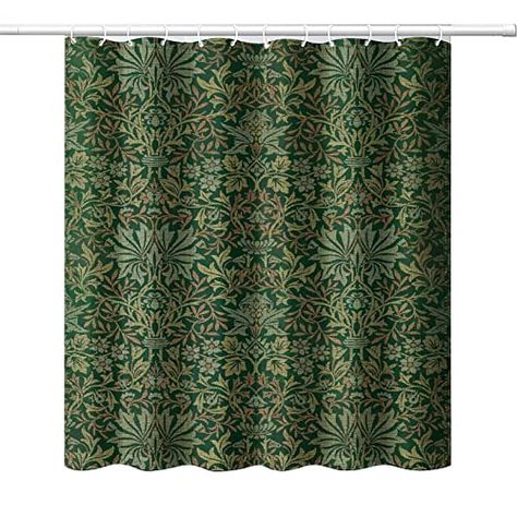 Luxury Shower Curtain, Vintage Shower Curtain, Green Shower Curtain, Green Shower Curtains, Furniture Bathroom, Plastic Shower Curtain, Water Beads, Shower Curtain Hooks, Fabric Shower Curtains