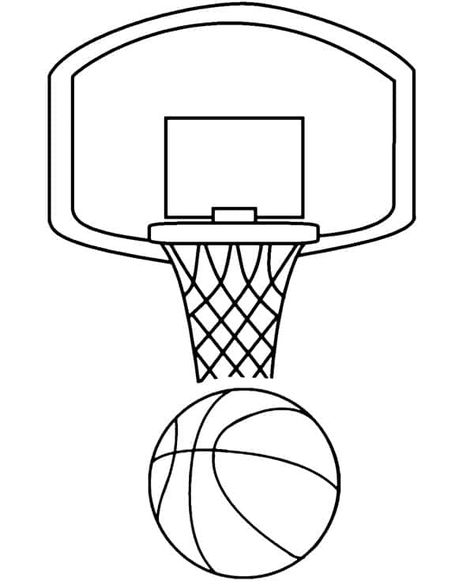 Basket Coloring Page, Basketball Coloring Pages, Ball Coloring Pages, Coloring Pages For Teens, Basketball Drawings, Basketball Basket, Trippy Drawings, Love Basketball, Coloring Sheets For Kids