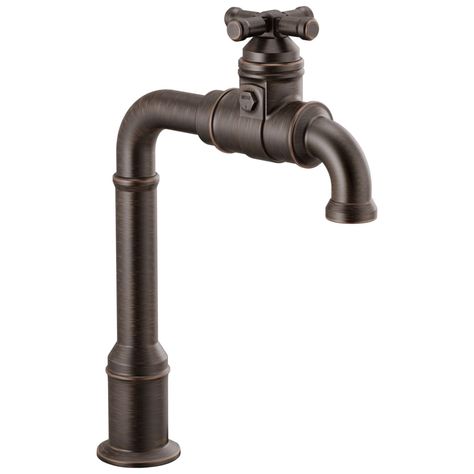 Delta 1990LFC-AR Arctic Stainless Broderick 1.5 GPM Single Hole Bar Faucet Rustic Wet Bar Ideas, Rustic Wet Bar, Island Prep Sink, 1920 Apartment, Irish Pub Basement, Pub Basement, Schoolhouse Kitchen, Delta Kitchen Faucet, Navigation Design