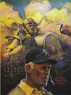 Bud Grant Vikings, The Vikings, Ncaa, Vikings, Nfl, Sports, Art