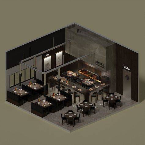 Crafting Culinary Comfort: Sketch Services for Restaurant Interiors Fancy Restaurant Layout, Bloxburg Restaurant Interior, Barbecue Restaurant Design, Restaurant Layout Design Floor Plans, Restaurant 3d Design, Simple Restaurant Interior Design, Restaurant Tycoon 2 Designs, Cafe Plan Architecture, Restaurant Design Plan