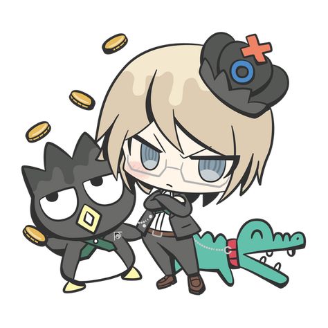 Junko And Mukuro, Sanrio Collaboration, Ishimaru Kiyotaka, Byakuya Togami, Spike Chunsoft, Danganronpa Fanart, Danganronpa Funny, Danganronpa Memes, Novel Games