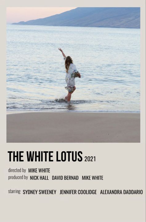 minimal polaroid series poster for the white lotus White Lotus Tv Show, White Lotus Poster, White Lotus Season 1, White Lotus Series, White Lotus Season 2, Fred Hechinger, Max Movie, Movie Poster Room, Celebrity Film