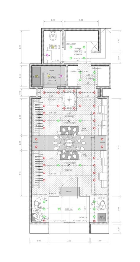 Philipp Plein Store,Floor Plan Boutique Floor Plan Store Layout, Boutique Floor Plan, Fashion Shop Interior, Boutique Layout, Retail Store Layout, Models Architecture, Store Plan, Store Architecture, Fashion Showroom