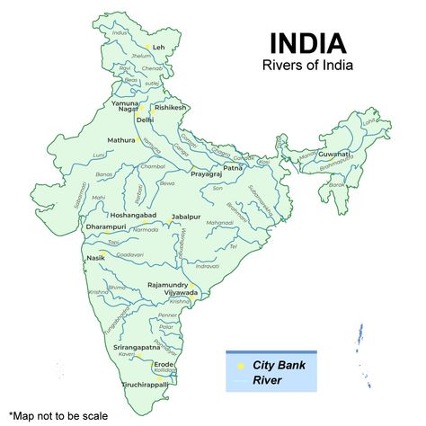 List of Major Rivers of India - River System, Map, Names, Longest Rivers India River Map, Indian River Map, Rivers Of India, Software Design Patterns, Bubble Sort, River System, City Bank, Binary Tree, Algorithm Design