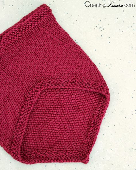 Knitted Bandana, Bandana Cowl, Knit Cowl Pattern Free, Crochet Hooded Scarf, Pattern Beauty, Knitting Diy, Creative Knitting, Cowl Knitting Pattern, Triangle Scarf