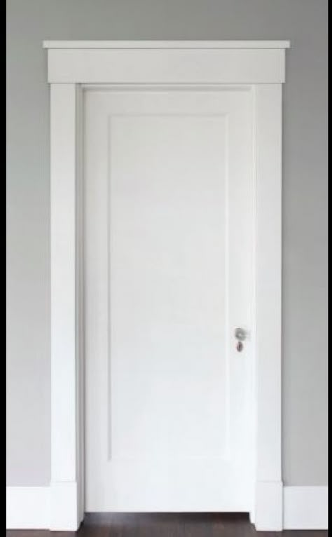 Trim For Doorways, Types Of Door Trim, Transitional Door Trim, Decorative Door Trim, Modern Doorway Trim, Modern Farmhouse Door Trim, Doorway Molding Ideas, Door And Window Trim Ideas, Door Molding Ideas