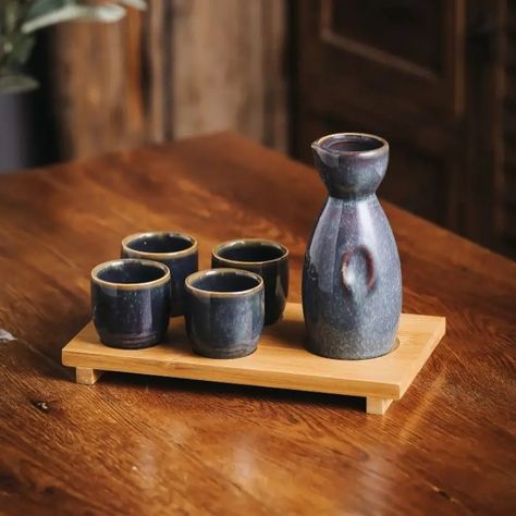 Exquisite Ceramic Tea Cup Set Japanese Style Sake Pot Wine - Temu Sake Set, Japanese Sake, Wine Set, Wine Cup, Ceramic Tea Cup, Winter Drinks, Tea Box, Wine Cups, Cup Set