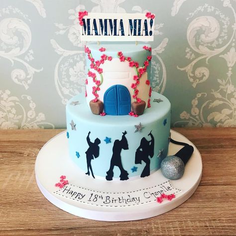 Mamma Mia! themed birthday cake #cake #birthdaycake #mammamia #mammamiacake #cakesbyjoscrumptious #joscrumptious… | Instagram Mama Mia Birthday Cake Ideas, Mamma Mia Themed Birthday Cake, Mama Mia 17th Birthday Cake, Mamma Mia Themed Cake, Mama Mia Cake Ideas, Themed 21st Birthday Party Ideas, Mamma Mia Cake Ideas, Mama Mia Birthday Cake, Mama Mia Cake