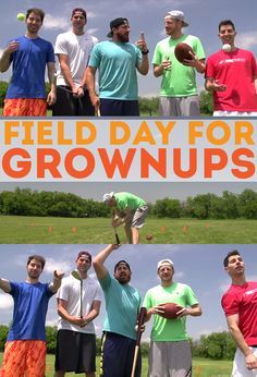 Why Field Day for Grownups should be a THING! Fun idea for family reunions, FHE, neighborhood parties! Camping Ideas For Couples, Field Day Activities, Field Day Games, Summer Party Games, Picnic Games, Geek House, Neighborhood Party, Outdoor Party Games, Reunion Games