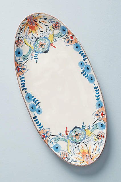 Anthropologie Eres Platter #ad #homedecor #homestyle #homedecorideas  #AnthroFave #AnthroRegistry #bohochic #boho #glam #homedecorideas #livingroom #livingroomideas #livingroomdecor #masterbedroom Easter Ceramics, Bbq Cocktails, Turkey Art, Glaze Ideas, Serving Ware, Anthropologie Home, Boho Glam, Ceramic Ideas, Blue Pottery