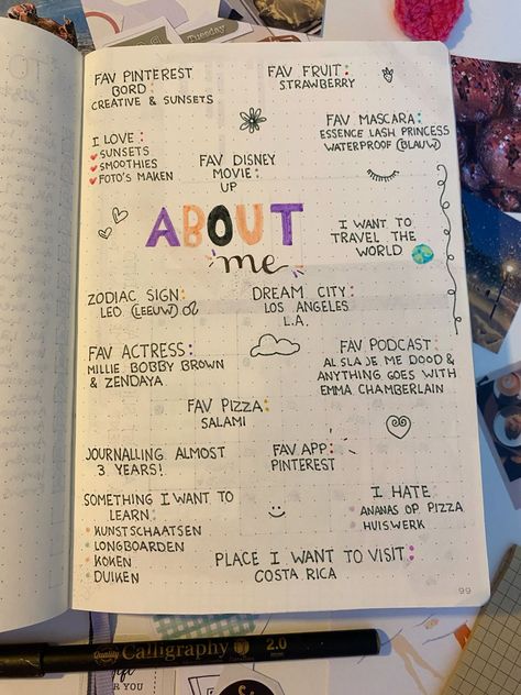 Journalling, journal, bullet journal, bujo, bullet journal inspiration, simple journal page about yourself, facts about me, about me journal page #journal #journaling #bulletjournaling #bulletjournalideas #bulletjournaldoodles #aboutme 📌 Please Comment, Like, or Re-Pin for later 😍💞 review essay example, my new year resolution essay writing, journal ideas creative essay 🧰 How can writing help students? Diary Pages Ideas Creative, Essays To Write When Bored, Journal About Yourself, Write About Yourself, Beauty Journal Ideas, Journal Diary Ideas Aesthetic, Future Me Journal, 2024 Journaling, Facts About Yourself