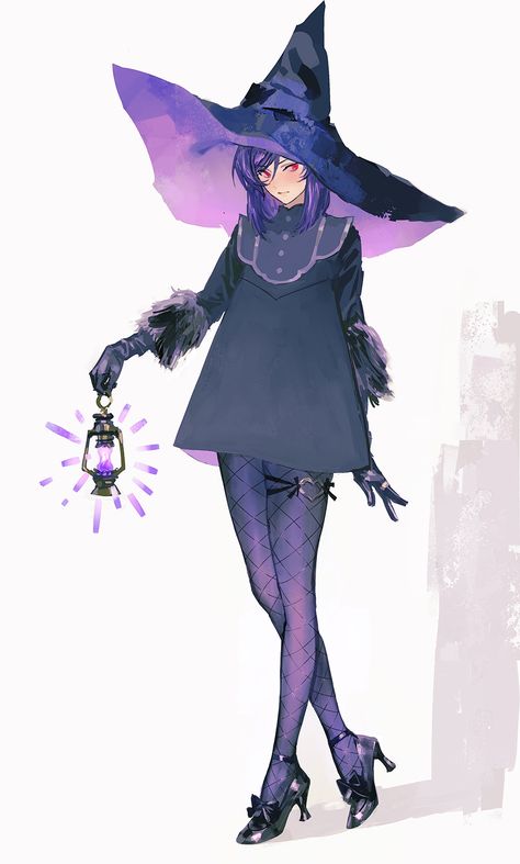 Gijinka Pokemon, Witch Characters, Fantasy Witch, Anime Witch, Witch Girl, Witches Hat, Art Manga, Witch Art, Arte Fantasy