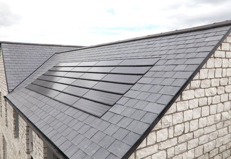 modern solar panels Solar Roof Shingles, Solar Shingles, Solar Roof Tiles, Roofing Options, Monocrystalline Solar Panels, Solar Energy Panels, Solar Roof, Best Solar Panels, Photovoltaic Panels