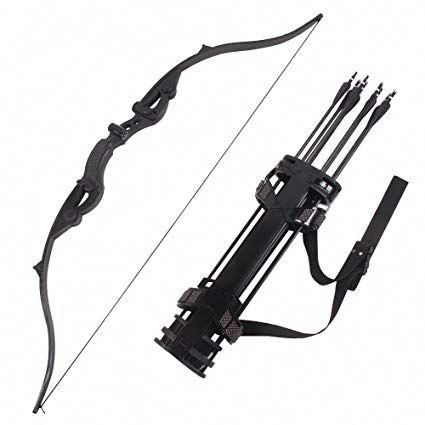 Knight Ninja Bow and arrow quiver part 2 #bushcraftarchery Bow And Arrow Set, Pretty Knives, Archery Bows, Archery Bow, Bow Arrows, Crossbow, Zombie Apocalypse, Hawkeye, Tactical Gear