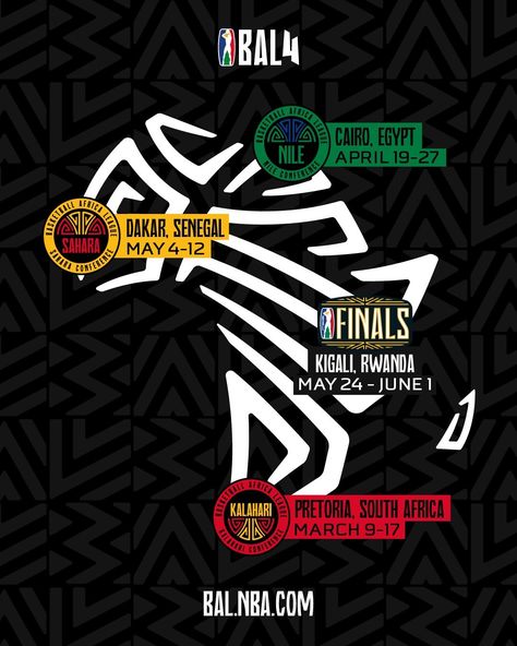 (2) Basketball Africa League on X: "🌍🏀 The BAL Season 4 is set to make history! ���📆 Starting March 9, witness the top 12 African club teams compete in a record 48 games across four countries: 🇿🇦 Pretoria, 🇪🇬 Cairo, 🇸🇳 Dakar, and 🇷🇼 Kigali - a groundbreaking first for the league! 💥 Brace yourself for a journey of https://t.co/EWYe4xmEf4" / X Pretoria, The League, Cairo, Season 4, Basketball, The Top, History, Quick Saves