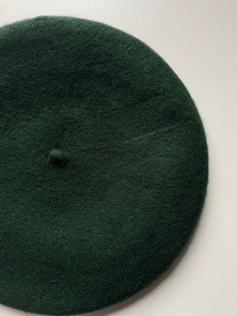 Blue Beret, Style Beret, Wool Beret, Green Beret, Thick Wool, Wool Berets, Bottle Green, Berets, Perfect Shoes