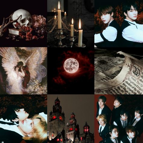 Vampire Aesthetic Enhypen, Vampire Moodboard Aesthetic, Enhypen Vampire Aesthetic, Vampire Boy Aesthetic, Heeseung Vampire, Vampire Enhypen, Vampire Kpop, Sunghoon Vampire, Vampire Moodboard