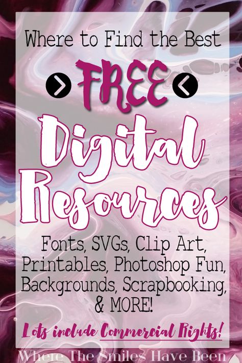 Where to Find the Best FREE Digital Resources: Fonts, SVGs, Clip Art, & MORE! | Where The Smiles Have Been Cricut Signs, Inkscape Tutorials, Candy Pattern, Cricut Hacks, Silhouette Curio, Share Button, Free Svgs, Art Clip, Silhouette Tutorials