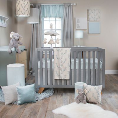 Glenna Jean Twiggy 3-Piece Crib Bedding Set Boy Girl Twins Nursery, Teal Bedding Sets, Elephant Nursery Girl, Baby Crib Designs, Crib Design, Crib Bedding Boy, Baby Nursery Room, Baby Crib Bedding Sets, Baby Nursery Inspiration