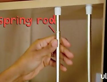 Hero Recipes, Dollar Store Diy Organization, Tension Rods, Craft Cabinet, Organize Your Kitchen, Tension Rod, Making Life Easier, Garden Hand Tools, Storage Hacks