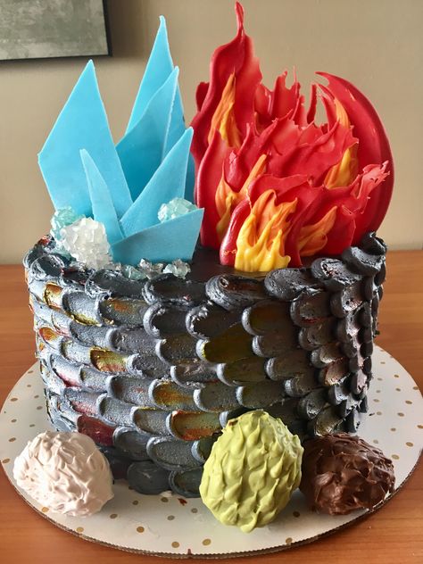 Wings Of Fire Birthday, Game Of Thrones Food, Game Of Thrones Birthday, Game Of Thrones Cake, Medieval Feast, Dragon Birthday Party, Dragon Cakes, Game Of Thrones Party, Anime Cake