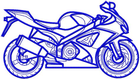 Motorcycle free embroidery design - Auto and Moto embroidery - Machine embroidery community Halloween Customs, Knot Embroidery, Eagle Drawing, Motorcycle Drawing, Bike Drawing, Bike Sketch, Shark Coloring Pages, Paper Quilling Patterns, Easy Drawings Sketches