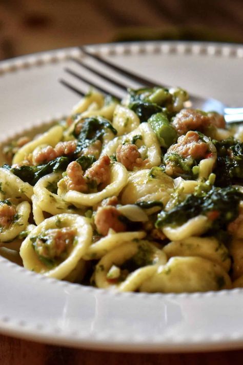 Orecchiette With Sausage And Broccoli, Orecchiette Pasta Recipes, Cavatelli And Broccoli, Orecchiette With Sausage, Orecchiette Recipes, Sausage And Broccoli Rabe, Broccoli Rabe And Sausage, Broccoli Sausage, Sausage And Broccoli