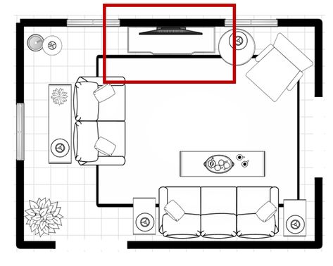 Small Living Room Furniture Arrangement, Room Arrangement Ideas, Rectangle Living Room, Furniture Placement Living Room, Rectangular Living Rooms, Small Living Room Furniture, Living Room Plan, Small Living Room Layout, Narrow Living Room