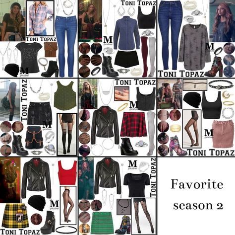 Toni Riverdale, Toni Topaz Outfits, Biker Girl, Riverdale, Topaz, Tv Shows, Polyvore Image, Outfit Inspirations, Cute Outfits