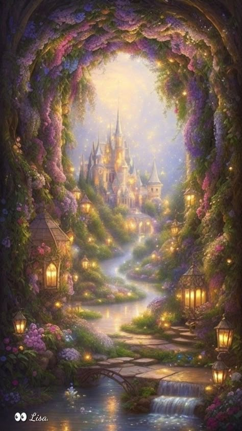 Harmony Core, Chateau Aesthetic, Fairy Tail Aesthetic, Tail Aesthetic, Elven Kingdom, Forest Faerie, Thai Painting, Land Of Make Believe, Arts Exhibition