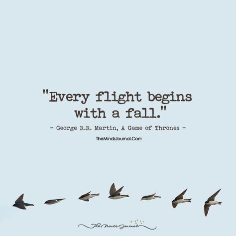 Flight and Fall - https://themindsjournal.com/flight-and-fall/ Live Life Quotes, Flight Quotes, Be True To Yourself Quotes, Fly Quotes, Quality Quotes, Favorite Book Quotes, Mindfulness Journal, Quotes About Life, Quotes Life